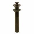 Thrifco Plumbing Lavatory Lift & Turn Pop-up Drain without overflow, Oil Rubbed Bronze 4405811